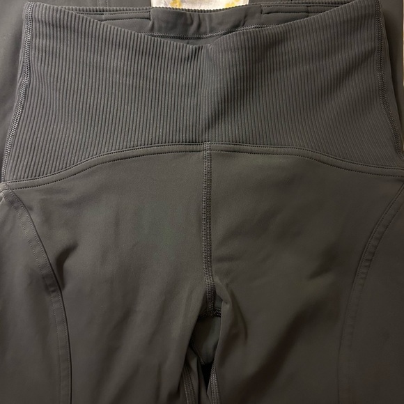 Lululemon Train Free High-Rise Crop 23" Graphite Grey 4 - Picture 5 of 8